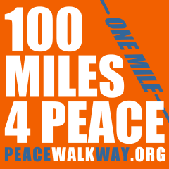 100miles4peace 100kilometers4peace Peace Walkway Project